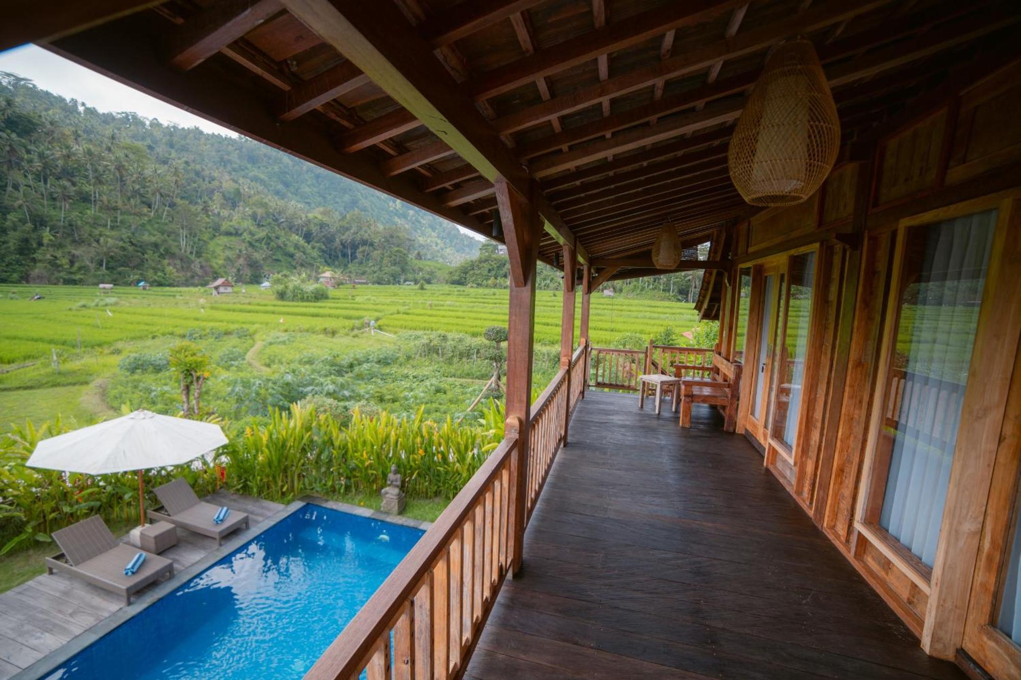 Kubu Sakian Villa And Restaurant Sidemen Silebeng Exterior photo