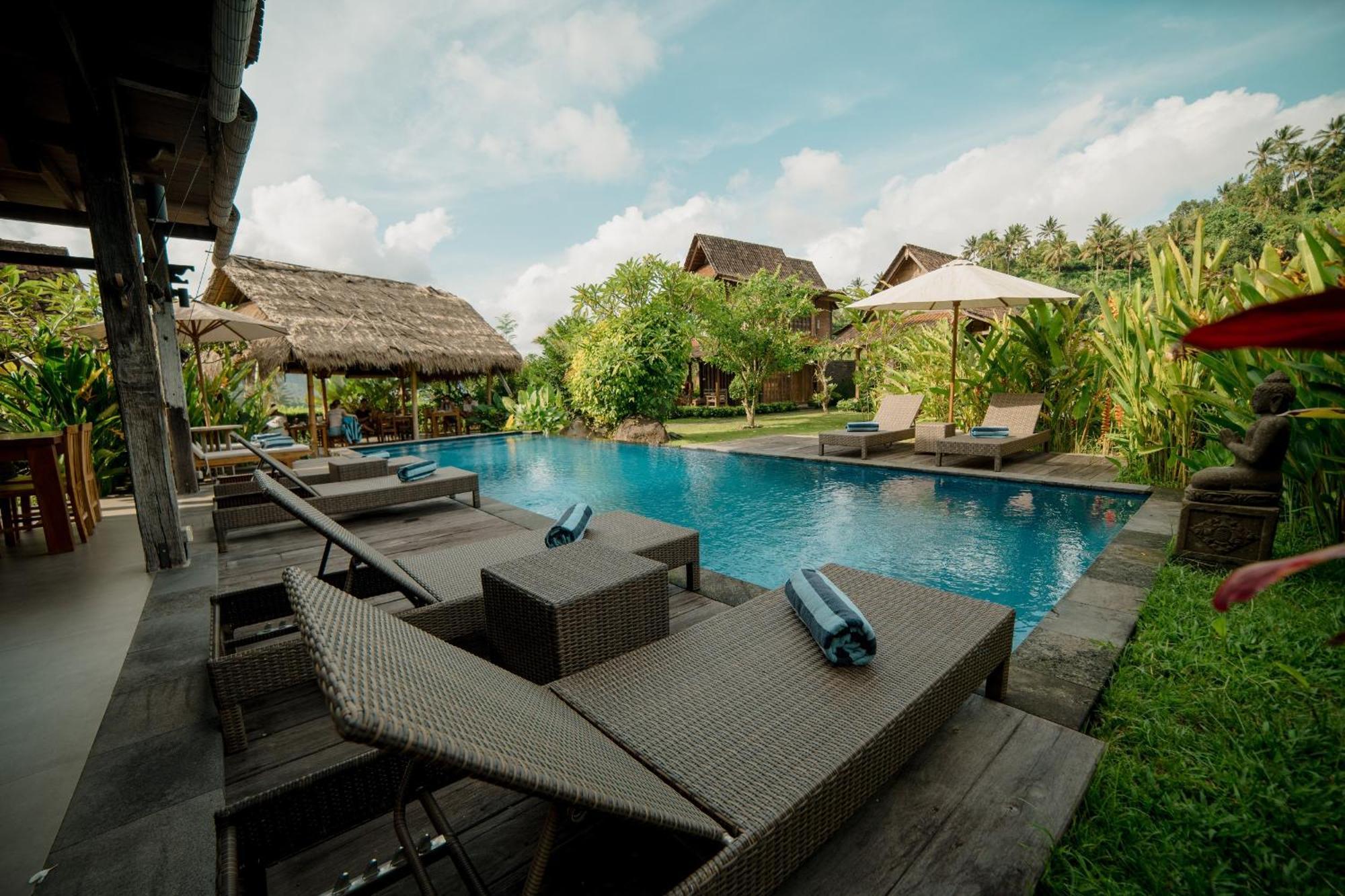 Kubu Sakian Villa And Restaurant Sidemen Silebeng Exterior photo