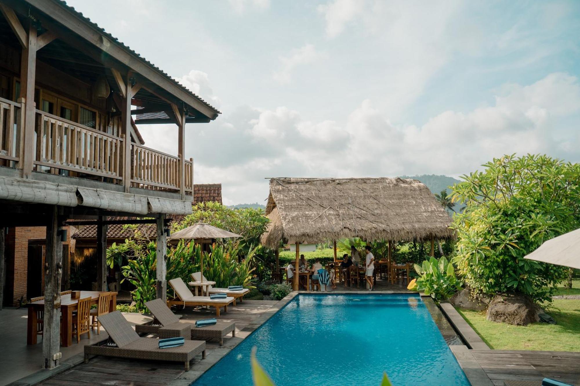Kubu Sakian Villa And Restaurant Sidemen Silebeng Exterior photo