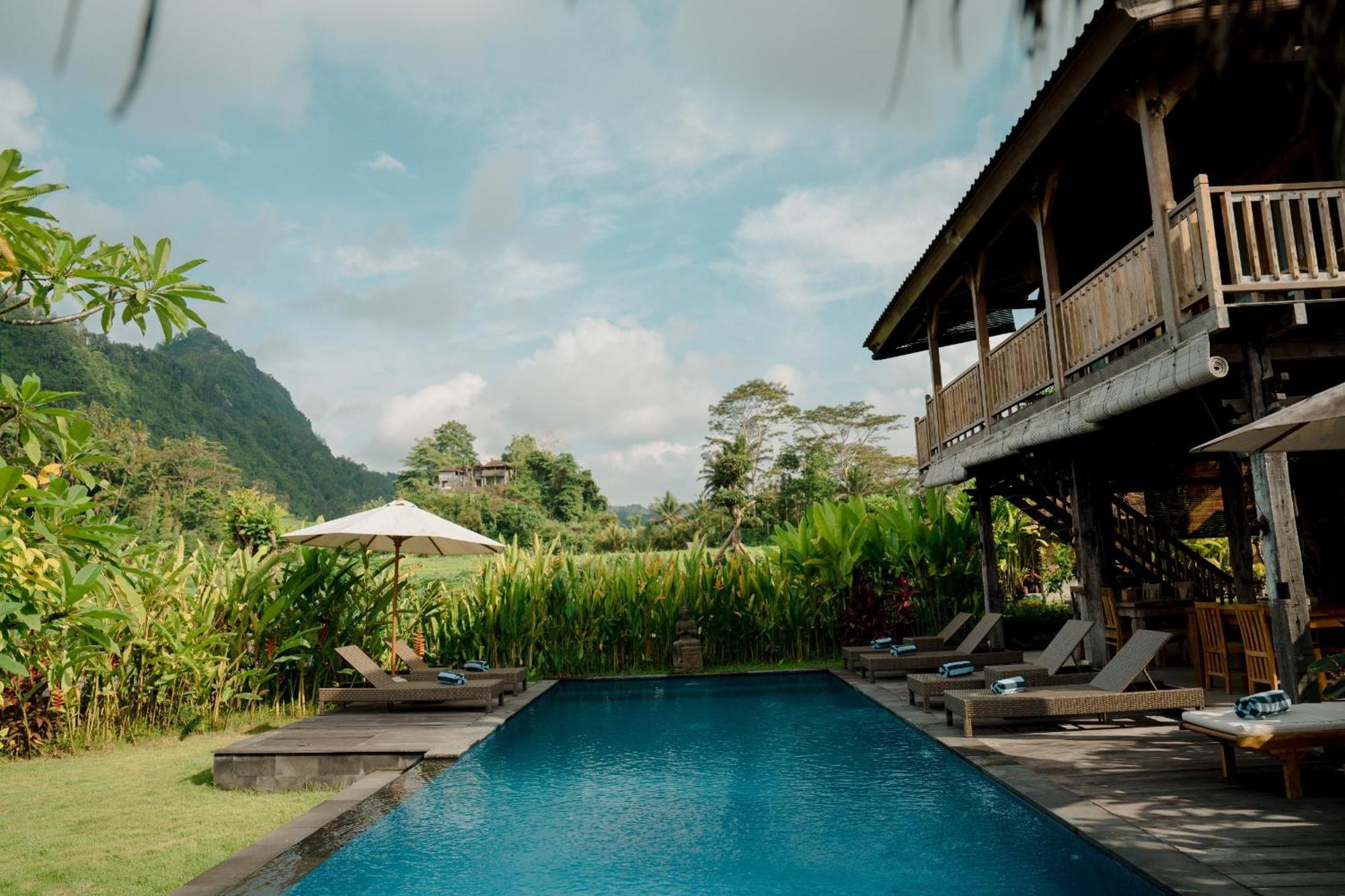 Kubu Sakian Villa And Restaurant Sidemen Silebeng Exterior photo