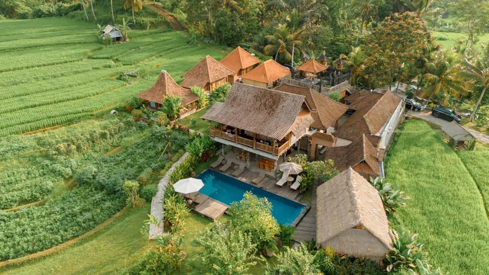 Kubu Sakian Villa And Restaurant Sidemen Silebeng Exterior photo